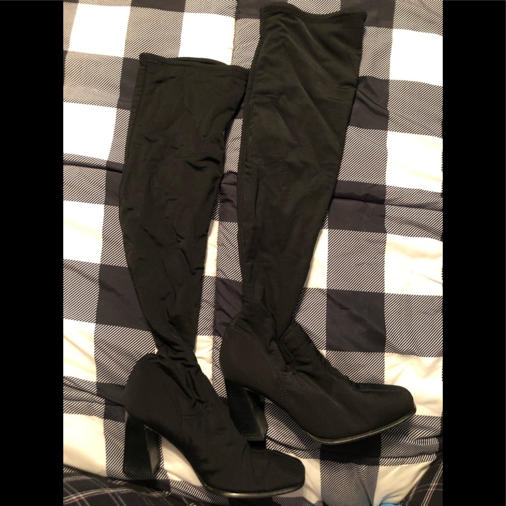Knee high boots